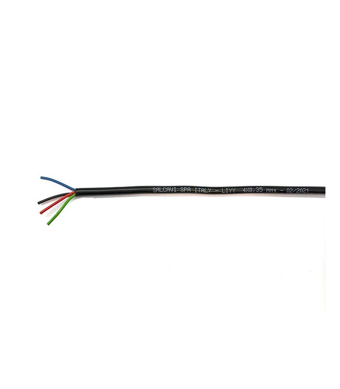 LIYY Cable 4X0.35 Black