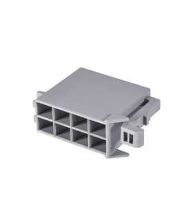 Junior timer Connector male 8 way Grey