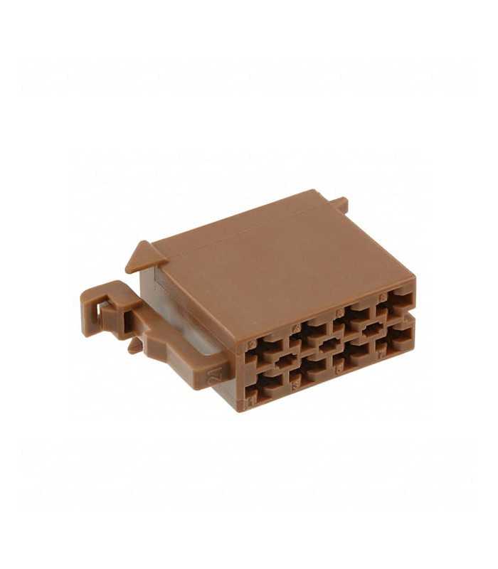 Connecteur Junior timer mâle 8 Voies Marron