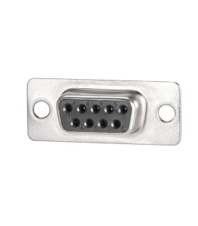 Connettore D-SUB DB9 Femmina a crimpare
