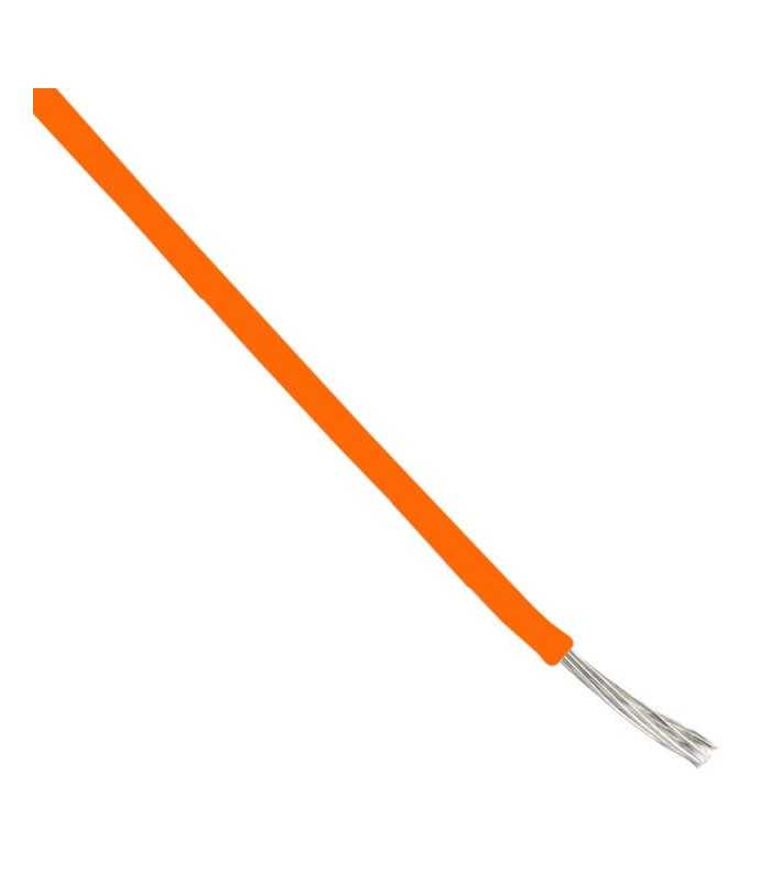Câble monoconducteur EN50306-2 sec. 0,50 mmq Orange