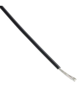 Single Core Wire Cable EN50306-2 section 0,50 mmq Black