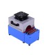 Automatic machine for heat shrinking heat shrink tubing