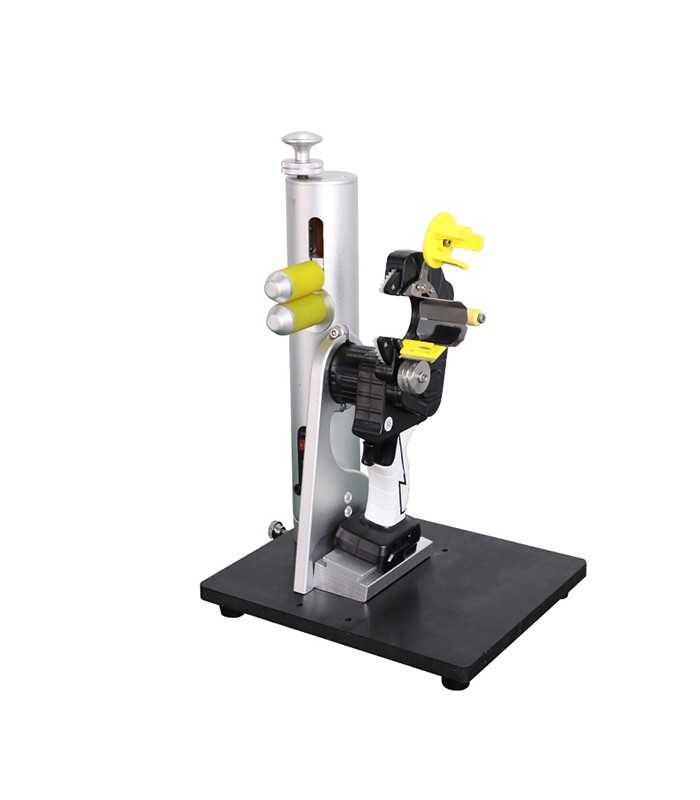 Machine d’enroulage de ruban pour faisceaux et câbles avec banc de support (Ø 2–35 mm)