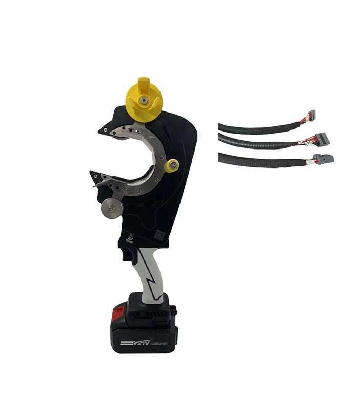 Bandwickelmaschine für Kabel mit Arbeitstisch und Pedal (Ø 7-45 mm)