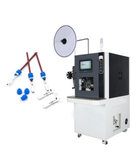 Semi-automatic machine for waterproof terminal crimping