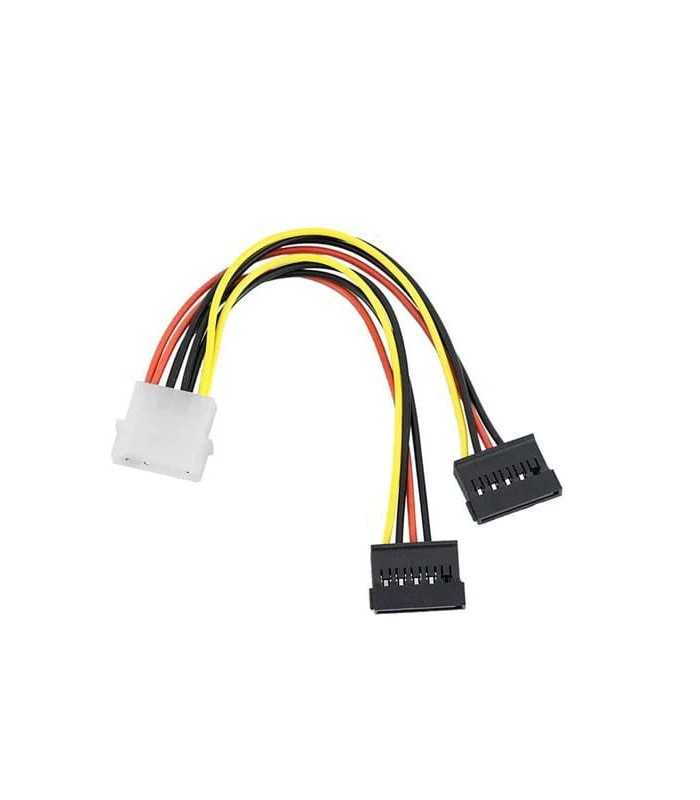 Cavo doppia alimentazione sata per Hard disk 15cm