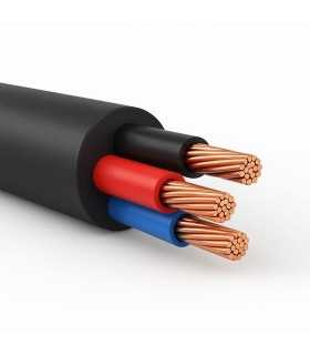 Cable de PVC 3x0.25 Negro