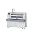 Automatic machine for brushing, twisting and stripping aluminum-shielded cables