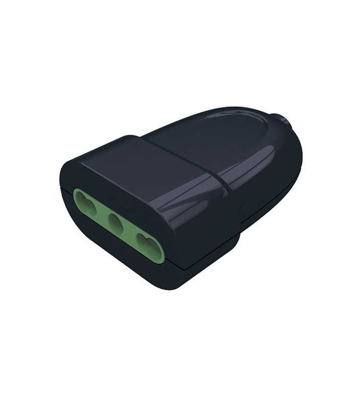 Prise Italien 2P+T 10A P11 Noir