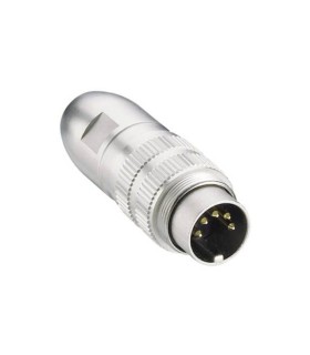 Conector M16 hembra 5 vìas metálico