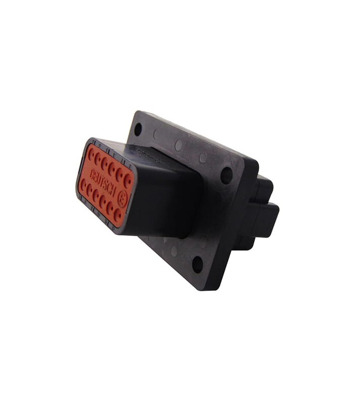 Conector Series DT Hembra 12 Vìas desde el panel CL06 negro