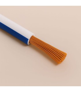 Cavo Filo Unipolare H05V-K sez. 0,25 mmq Bianco/Blu