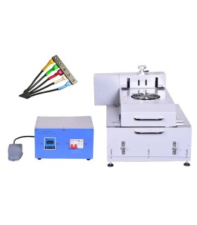Machine de chauffage infrarouge pour gaines thermorétractables