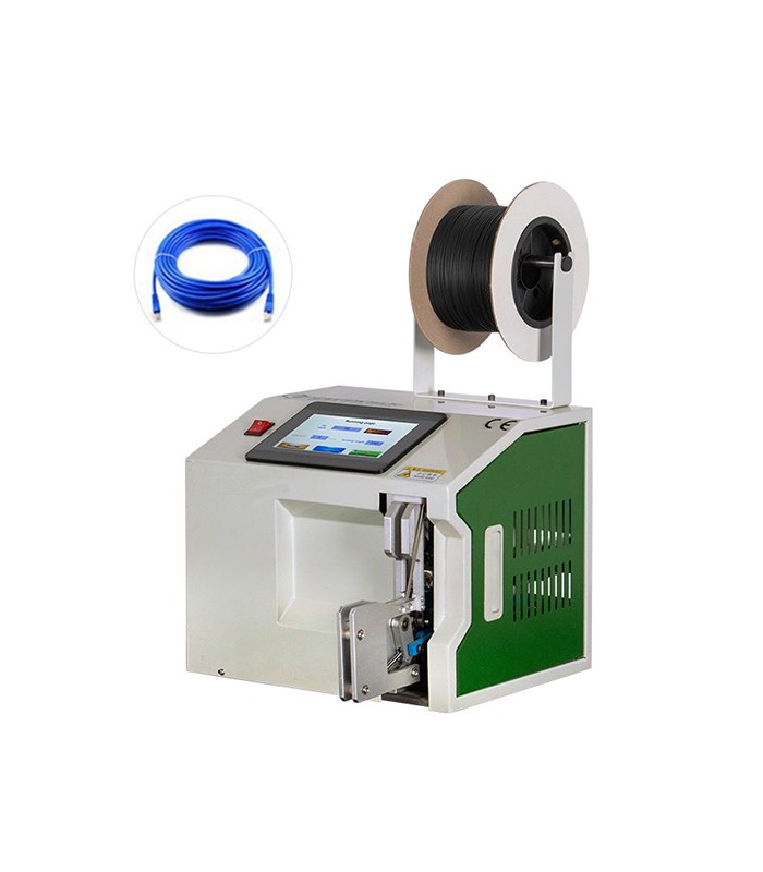 Máquina automática de encuadernación de cables (Ø 18-45mm)