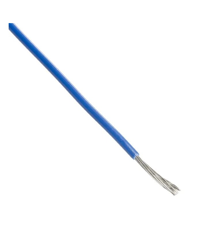 Cavo filo unipolare BS 4808 sez. 0,22 mmq Blu