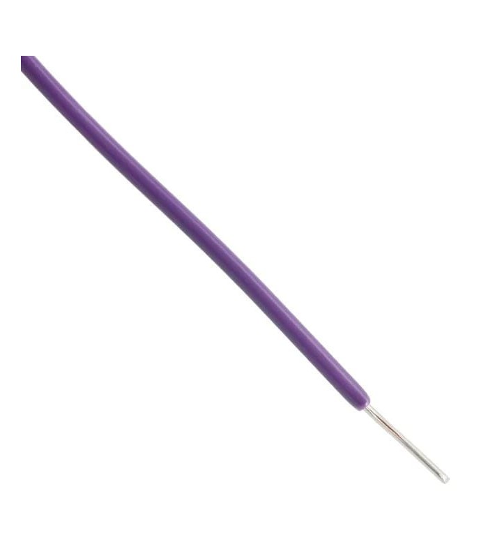 Single core cable BS 4808 section 0.22 mmq Violet