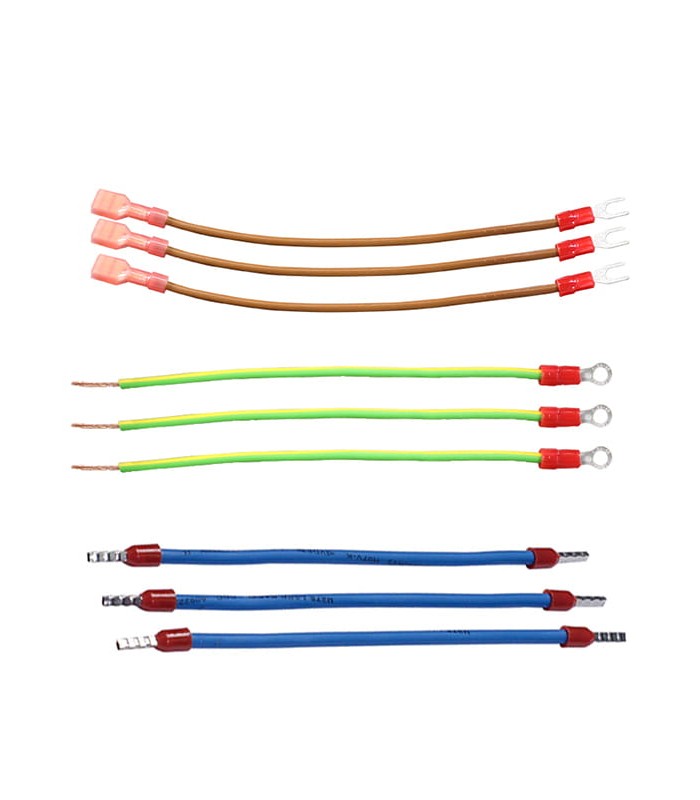 Máquina automática de corte, pelado y crimpado de terminales de cables con sistema de control inteligente