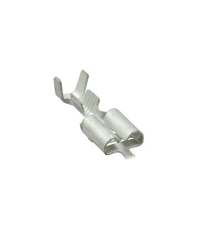 Terminal hembra 6,3x0,8 mm sección 3-6 mmq latón estañado