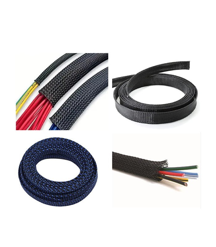 Máquina automática para cortar e insertar fundas trenzadas (6 - 25 mm)