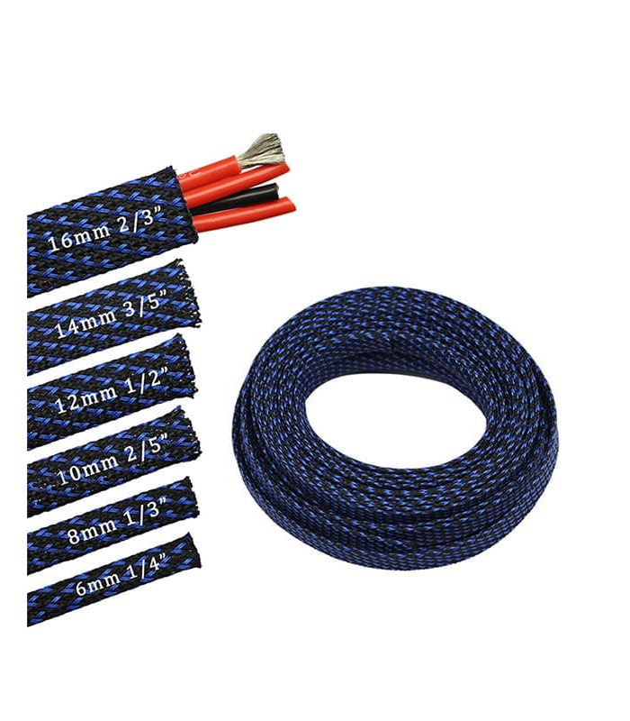 Automatic machine for cutting and inserting braided sleeves (6 - 25 mm)