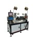 Automatic crimping machine, terminal insertion on both sides