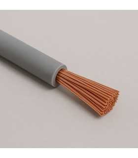 Câble Fil Unipolaire de silicium FG4 section 2,50 mmq gris