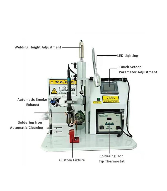 Semi-Automatic Machine for Soldering Cables and Connectors