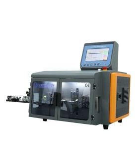 Automatische Maschine zum Schneiden und Abisolieren von ein- und mehradrigen Kabeln