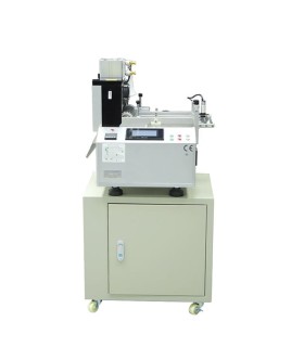Automatische Zuschnittmaschine mit Heiß- und Kaltschnitt für Etiketten, Bänder und Nylonmaterial