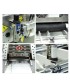 Automatic cut-to-length hot & cold cutting machine for labels, tapes and nylon materials