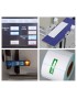 Machine de pliage et d'étiquetage automatique