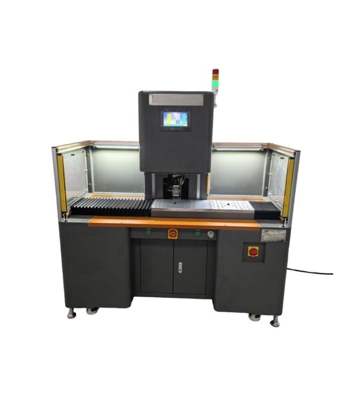 Low-pressure overmoulding press with double platform (3L or 7L)