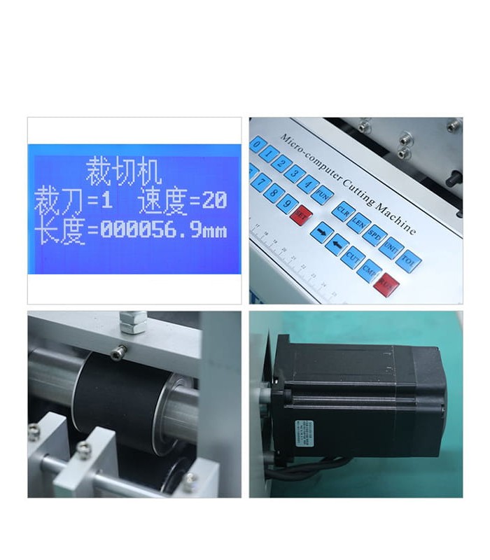 Machine de découpe automatique avec servomoteur (0 - 45 mm)