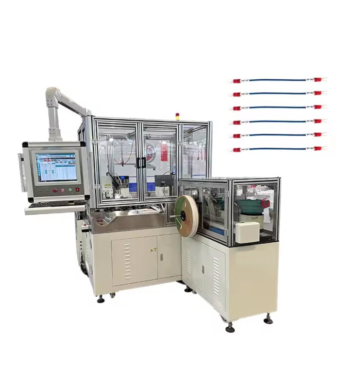 Doppelcrimpmaschine 0,2-2,5 mm² mit Schlaucheinführung