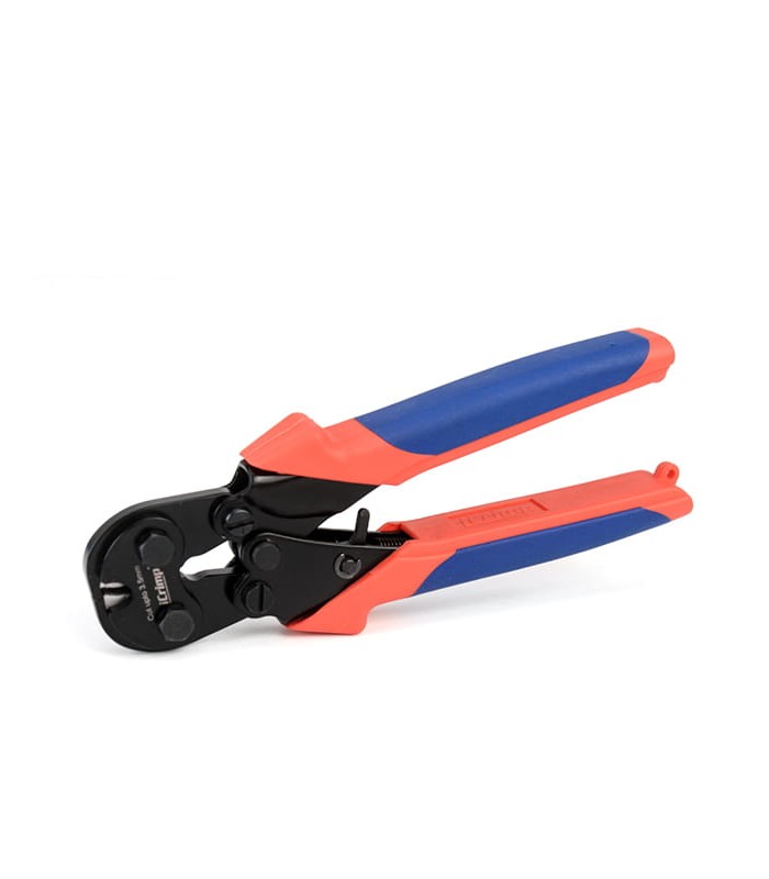 Pinza con funzione di taglio per funi fino a 3.5 mm