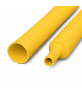 Tubos Termoretráctiles sin Pegamento diámetro 4,8mm 2:1 Amarillo