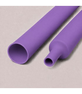 Tubos Termoretráctiles sin Pegamento diámetro 6,4mm 2:1 Violeta