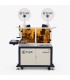 Máquina automática con servomotor de doble cabezal para el crimpado de terminales preaislados