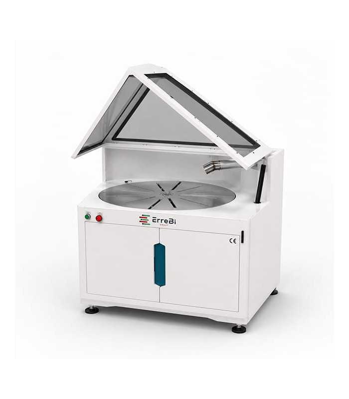 Automatic machine for cutting and stripping single and multicore cables with automatic winding device