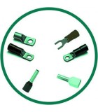 Insulated and non-insulated cable lugs